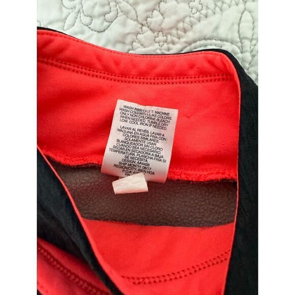 Girls' Adidas Colorblock Sweatshirt w/ Pockets Sz M (10-12)EUC Black, Pink, Grey - Picture 8 of 12